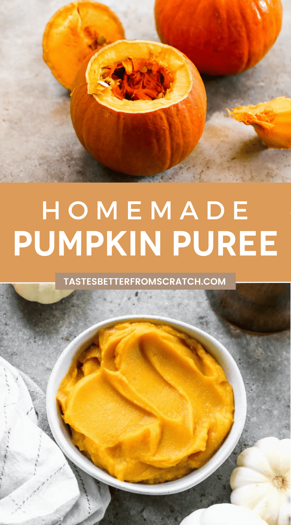 Homemade Pumpkin Puree: Better Than Canned, So Easy!